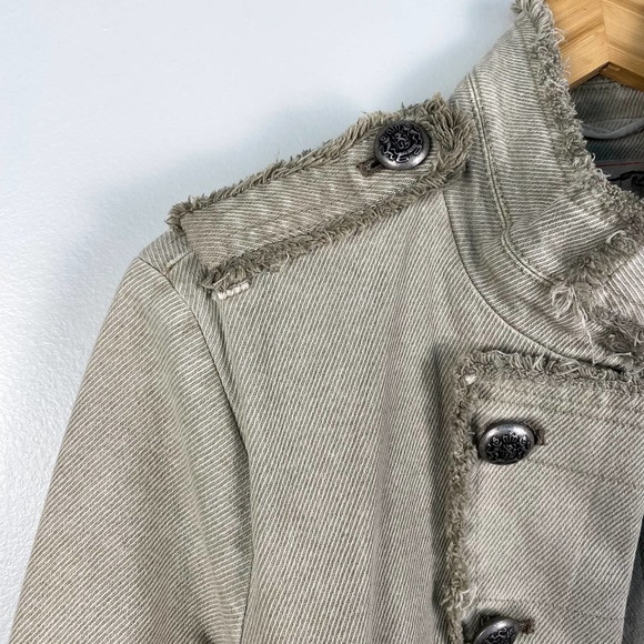 Free People We The Free RARE Last Dance Military Blazer Jacket Size Medium - Picture 2 of 8